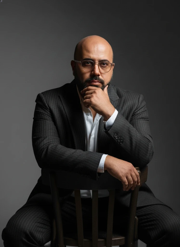 د. محمد أحمد لطفي في وضع تفكير